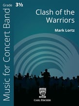 Clash of the Warriors Concert Band sheet music cover